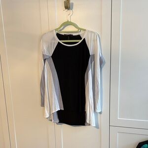 BCBG Modal long sleeve flowy top